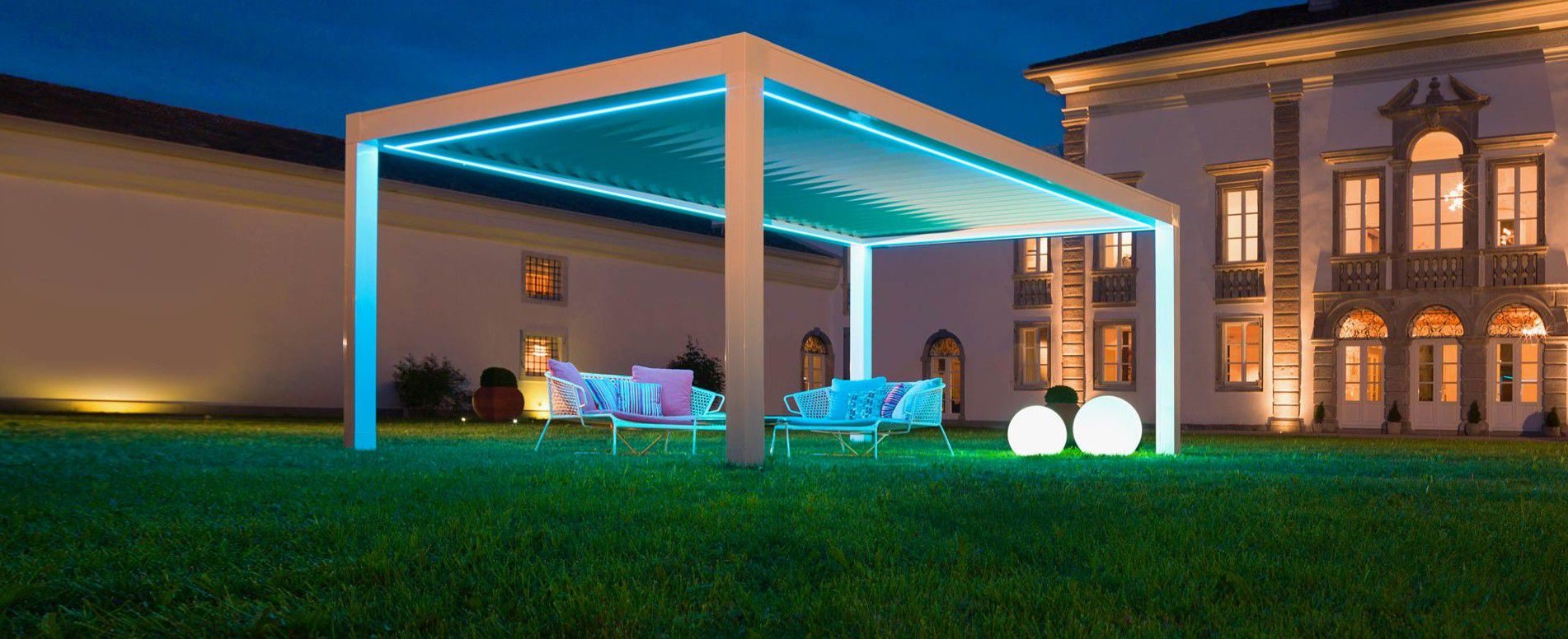 Pergola bioclimatique